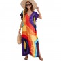 Women Kaftan Dresses Plus Size Swimsuit Coverup 2025 Summer Bathing Suit Caftan One Size
