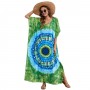 Women Kaftan Dresses Plus Size Swimsuit Coverup 2025 Summer One Size