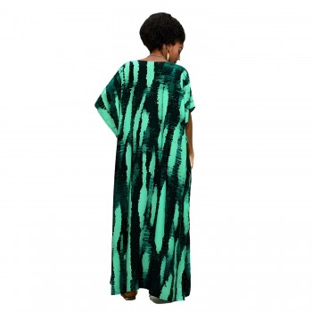 2025 Premium Plus Size Resort Kaftans Tropical Beachwear & Spa Coverups One Size