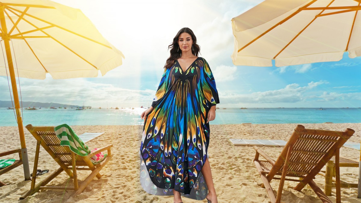 Sunny Style: Why Colorful Flowy Kaftan Dresses Are Perfect for Beach Vacations Sunny Style: Why Colorful Flowy Kaftan Dresses Are Perfect for Beach Vacations