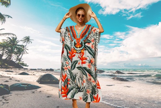 Caribbean Breeze: How Our Kaftan Dress Became a Guest Favorite at Sandals Resorts